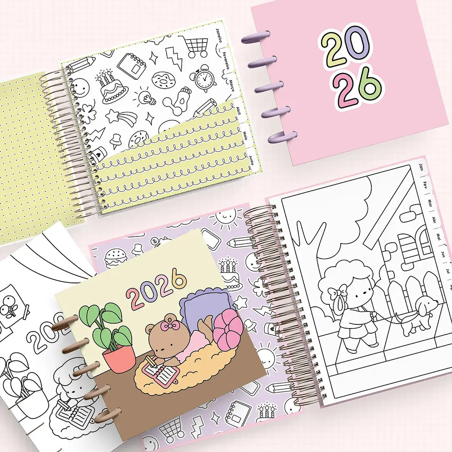 Arquivo Coleção Agendas Color Me - Nilmara 1