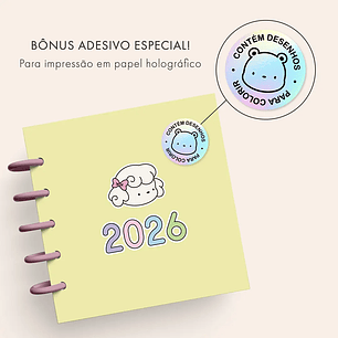 Arquivo Coleção Agendas Color Me - Nilmara