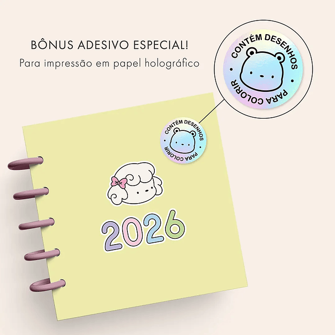 Arquivo Coleção Agendas Color Me - Nilmara 2