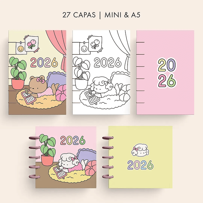 Arquivo Coleção Agendas Color Me - Nilmara 6