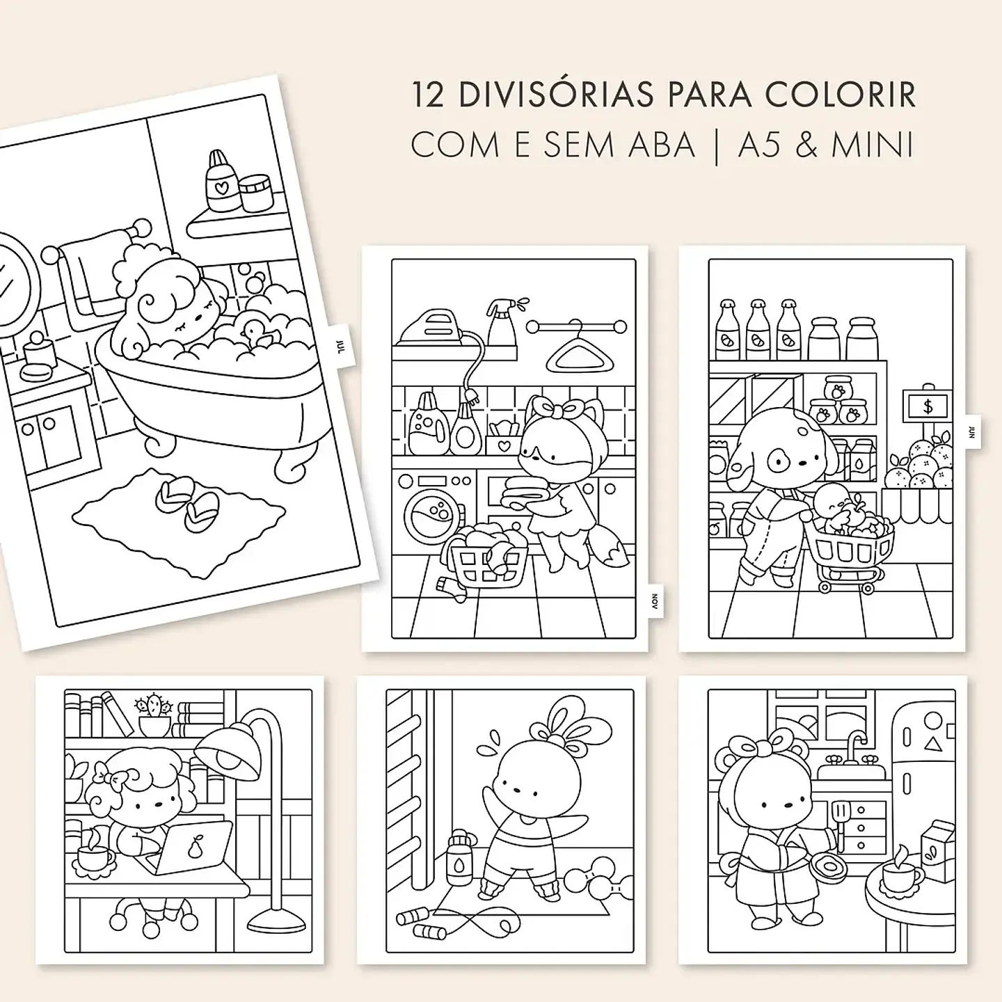 Arquivo Coleção Agendas Color Me - Nilmara 7