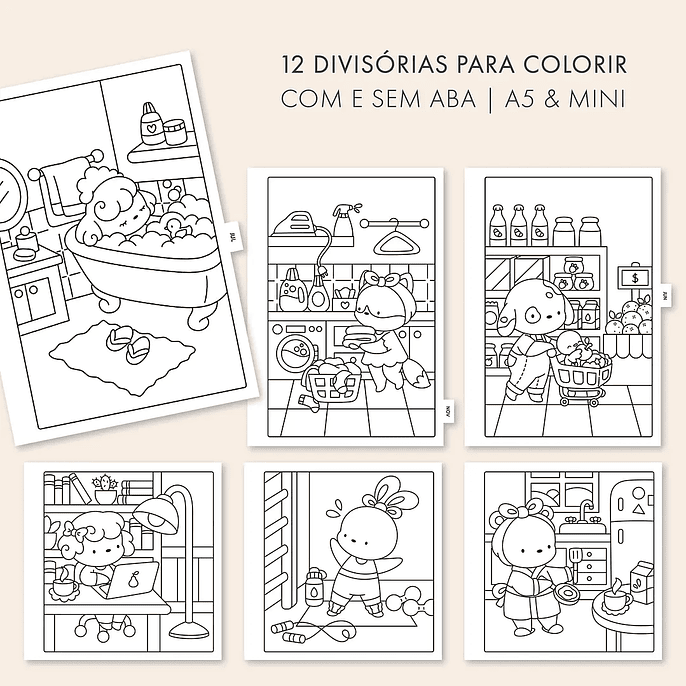 Arquivo Coleção Agendas Color Me - Nilmara 7