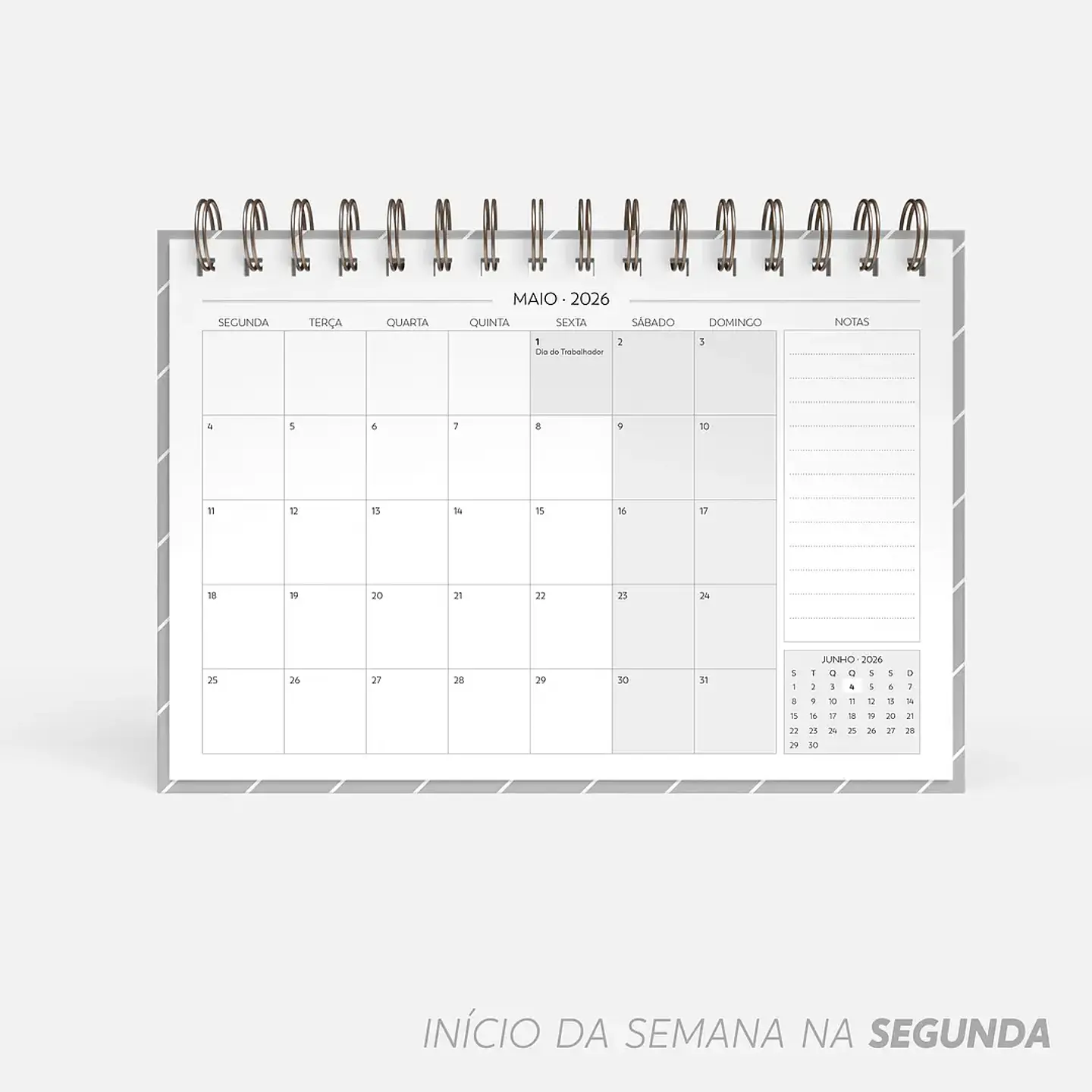 Arquivo Super Combo de Calendário de Mesa 2026 - Nilmara 6