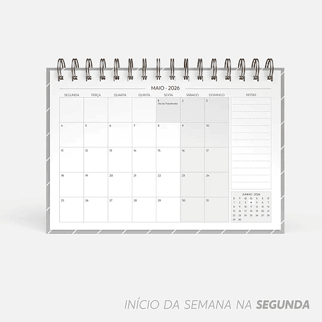 Arquivo Super Combo de Calendário de Mesa 2026 - Nilmara 6