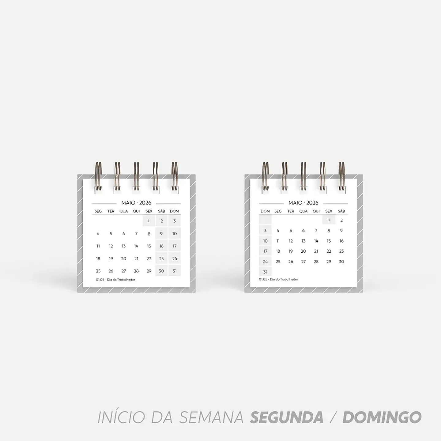 Arquivo Super Combo de Calendário de Mesa 2026 - Nilmara 7