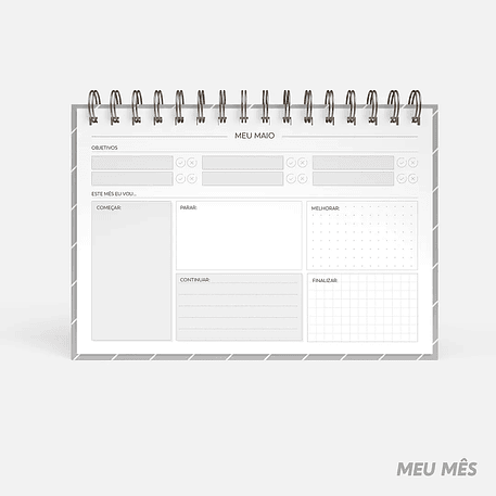 Arquivo Super Combo de Calendário de Mesa 2026 - Nilmara 9