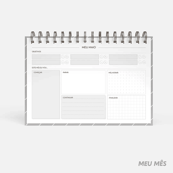 Arquivo Super Combo de Calendário de Mesa 2026 - Nilmara 9