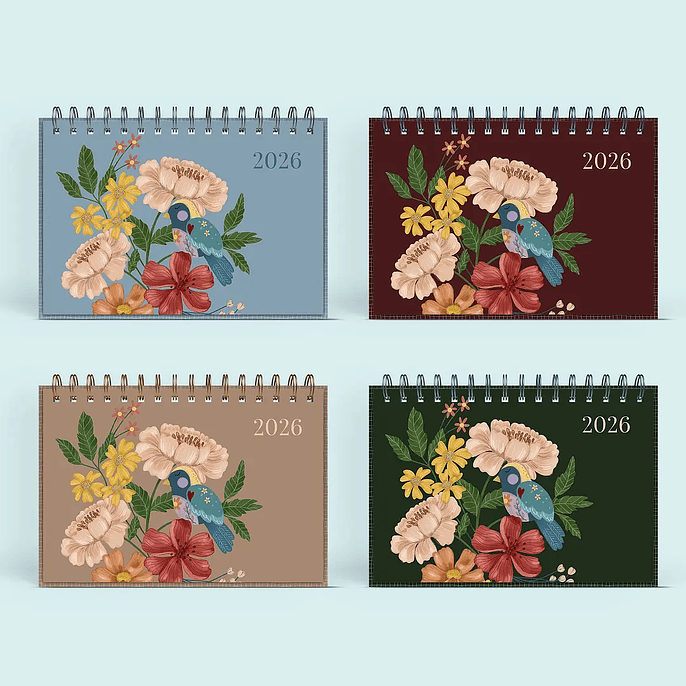 Arquivo Calendário Flores de Outono 2026 - Nilmara 6