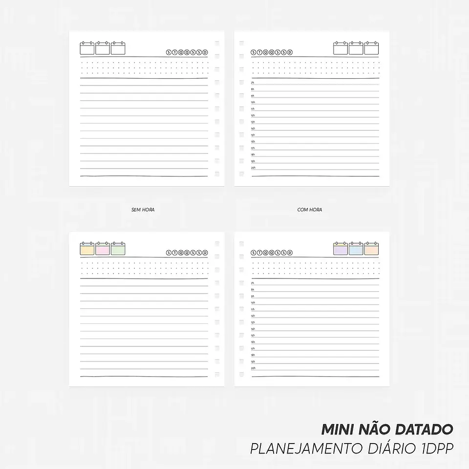 Arquivo Super Combo Agenda para Colorir Color Me 2026 - Nilmara 2