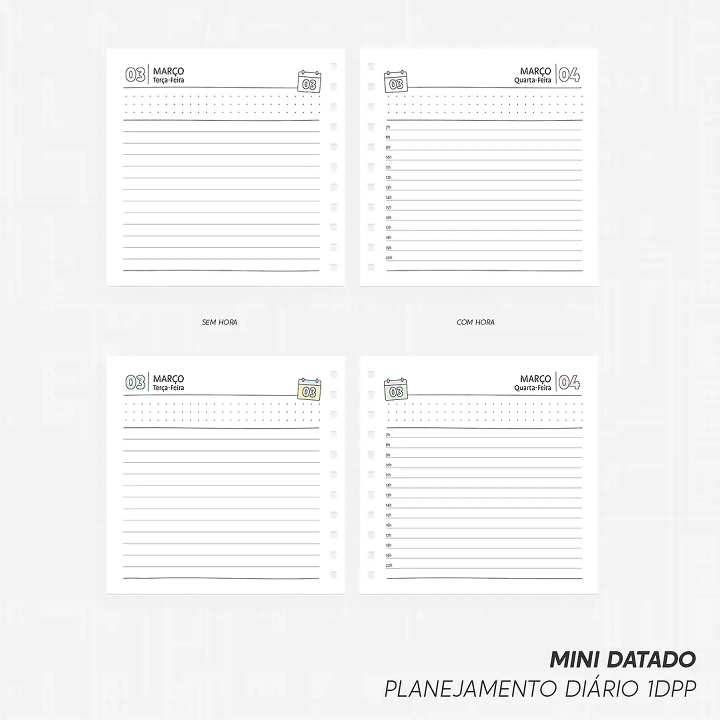Arquivo Super Combo Agenda para Colorir Color Me 2026 - Nilmara 15