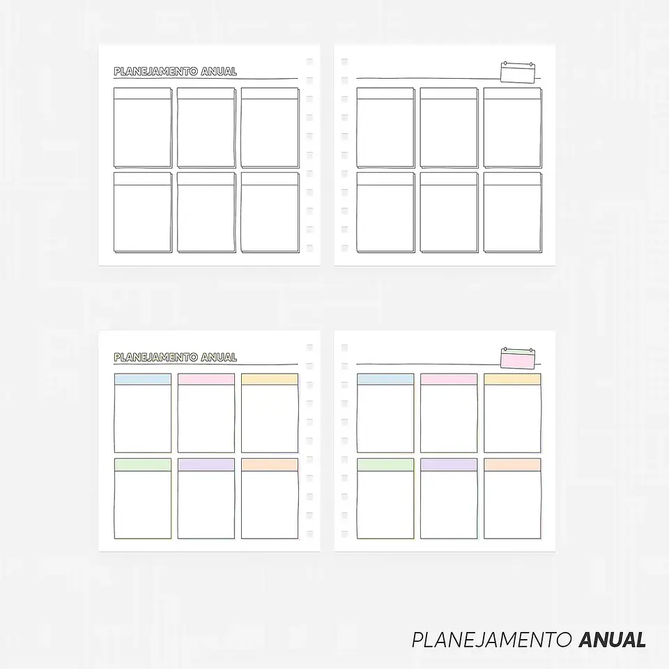Arquivo Super Combo Agenda para Colorir Color Me 2026 - Nilmara 16