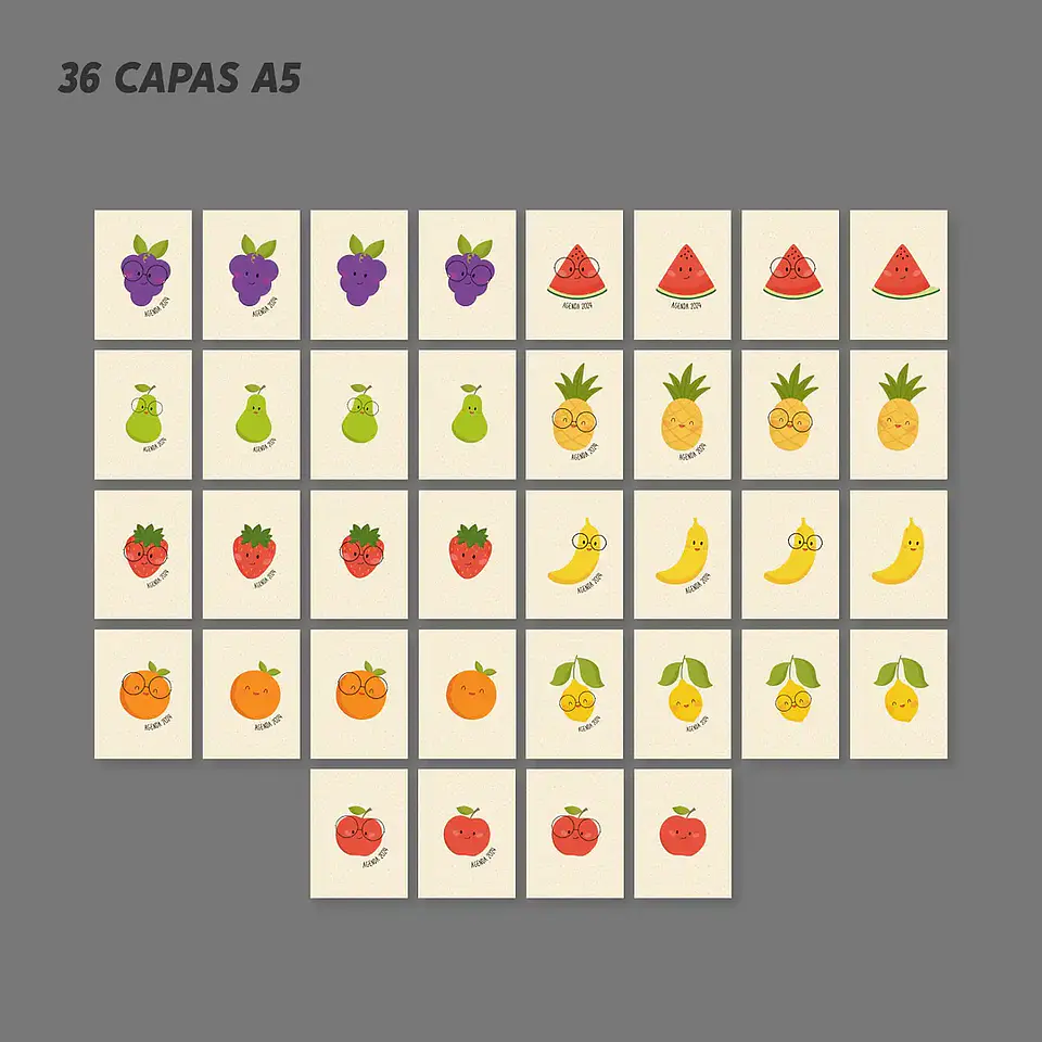 Arquivo Coleção Cute Fruit 2026 - Nilmara 5