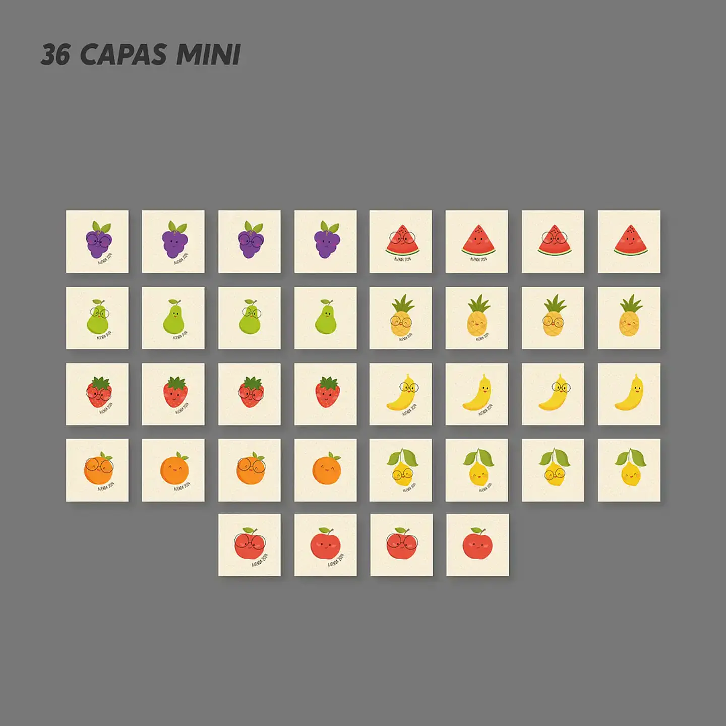 Arquivo Coleção Cute Fruit 2026 - Nilmara 7