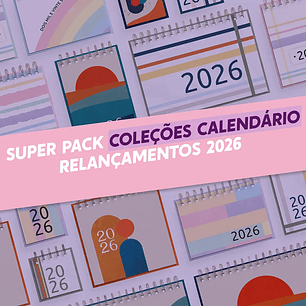Arquivo Pack de Coleções Calendário 2026 - Nilmara