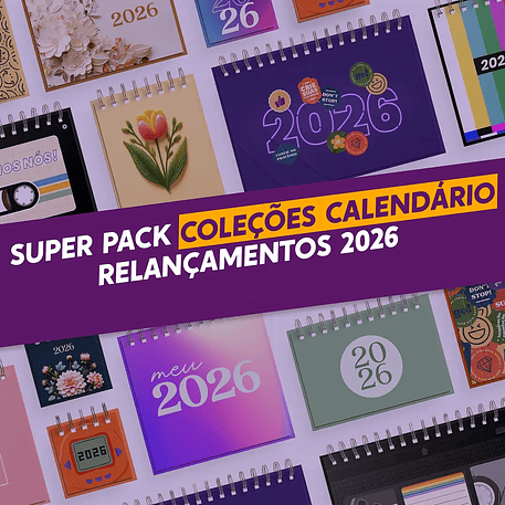 Arquivo Pack de Coleções Calendários 2026 - Nilmara 1