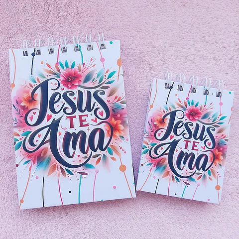 Arquivo Capa Bloquinho A6 e A7 Jesus Te Ama PDF