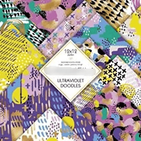 Kit Digital Papeis Ultra Violeta 1