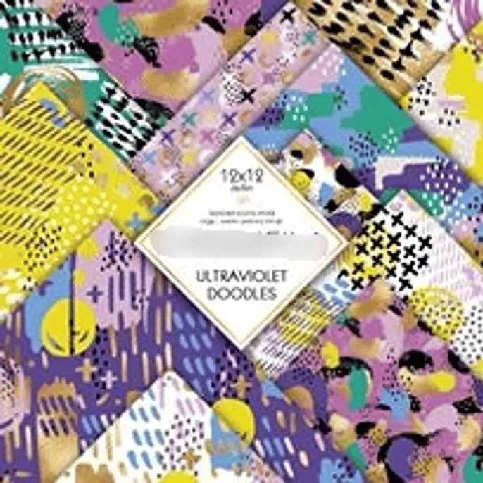 Kit Digital Papeis Ultra Violeta 1