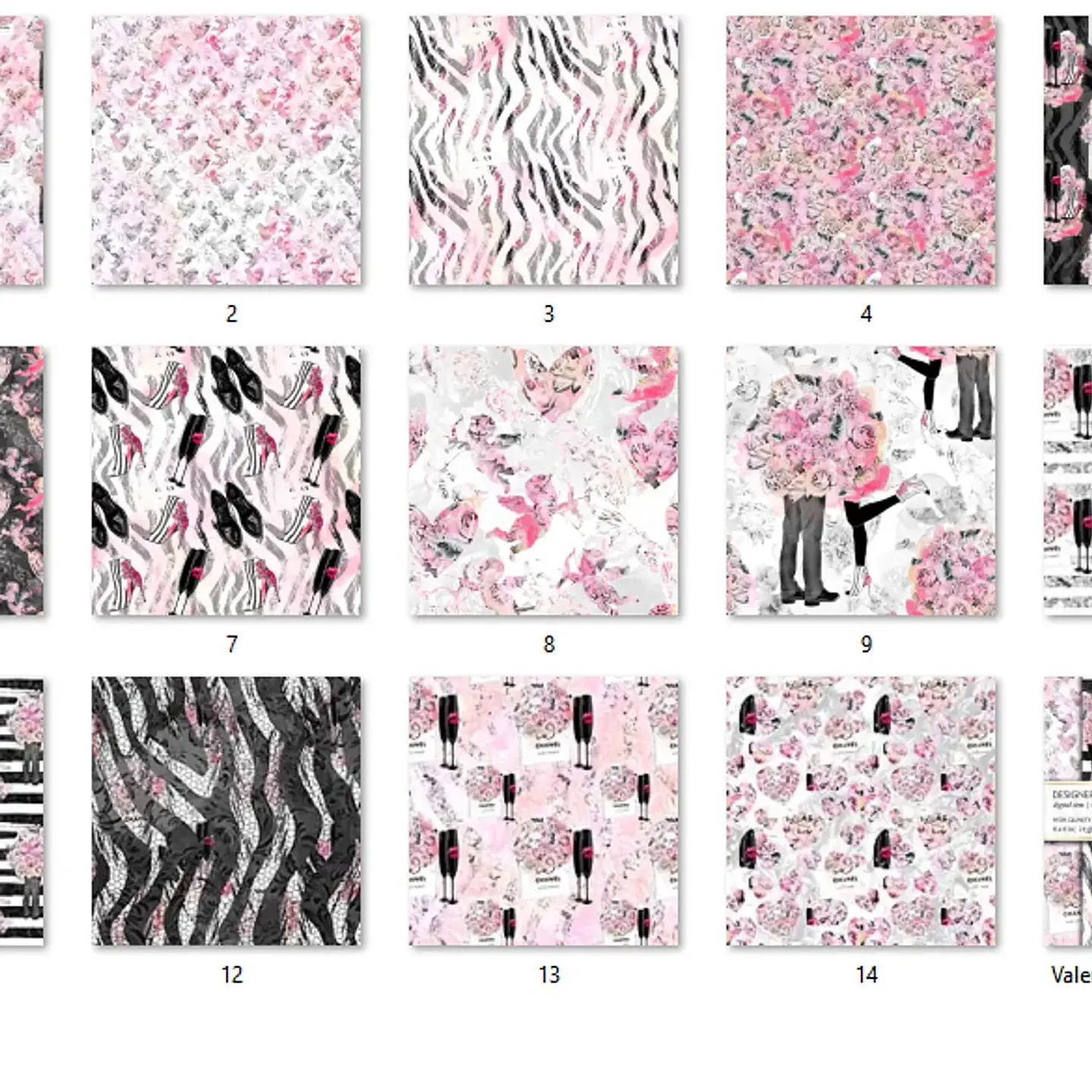 Kit Digital Papeis Dia Dos Namorados 2