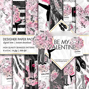 Kit Digital Papeis Dia Dos Namorados