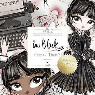 Kit Digital Papéis Wandinha 02