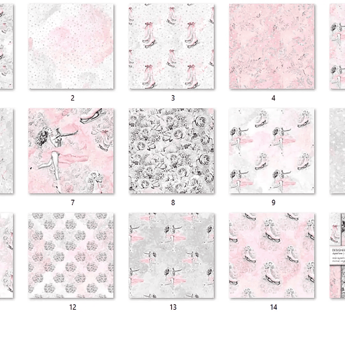 Kit Digital Papelaria Dança No Inverno 2