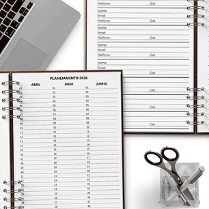 Arquivo Miolo Agenda Executiva 20x27,5 2026 - Bicho Papel