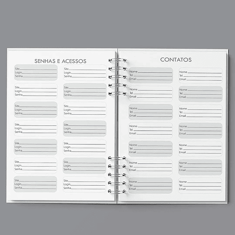 Arquivo Agenda Semanal 30min Cinza - Bicho Papel 4