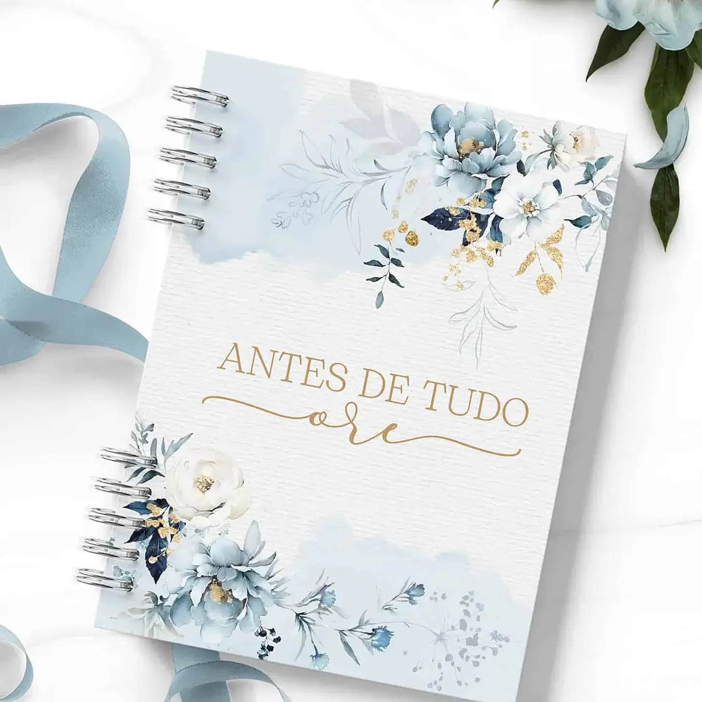 Arquivo Agendas 2026 e Perm Versículos Floral Azul - Bicho Papel 3