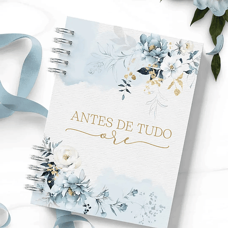 Arquivo Agendas 2026 e Perm Versículos Floral Azul - Bicho Papel 3