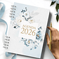 Arquivo Agendas 2026 e Perm Versículos Floral Azul - Bicho Papel - Thumbnail 6