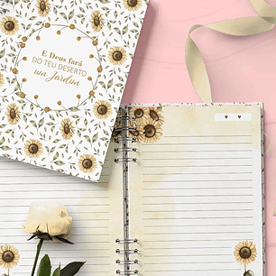 Arquivo Capas e Miolos Pautados Flores e Cores - Bicho Papel