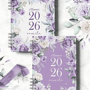 Arquivo Planner Coleção Violeta - Bicho Papel