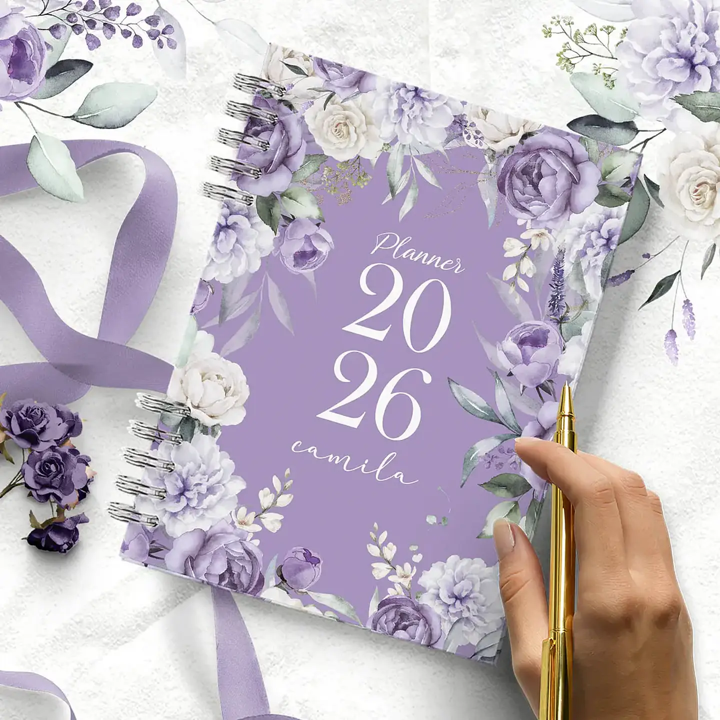 Arquivo Planner Coleção Violeta - Bicho Papel 5