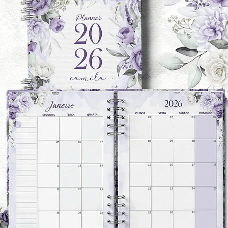 Arquivo Planner Coleção Violeta - Bicho Papel 7