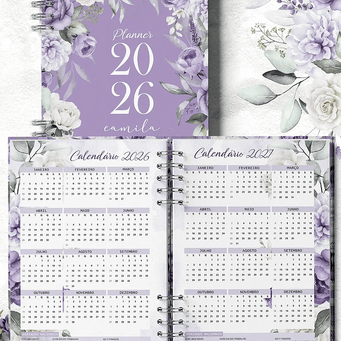 Arquivo Planner Coleção Violeta - Bicho Papel 8