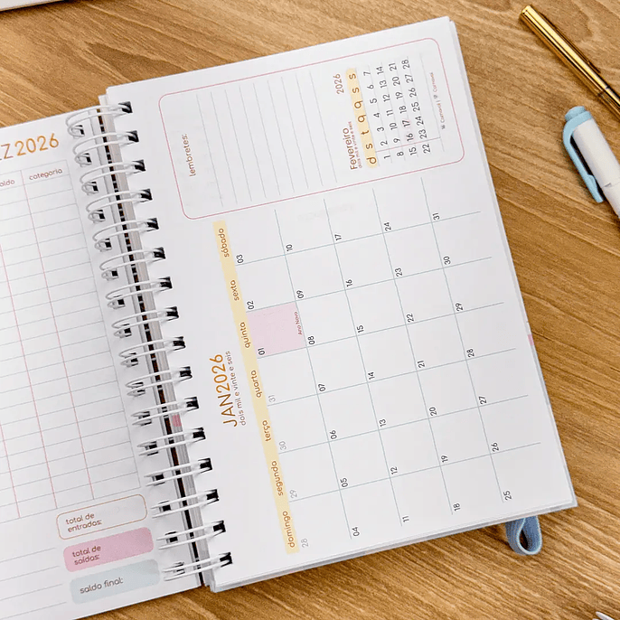 Arquivo Miolo Agenda Semanal Fofa 2026 - Estudio G19 16