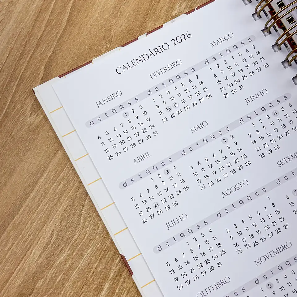 Arquivo Planner A5 Neutro - G19 6