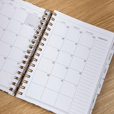 Arquivo Planner A5 Neutro - G19 11