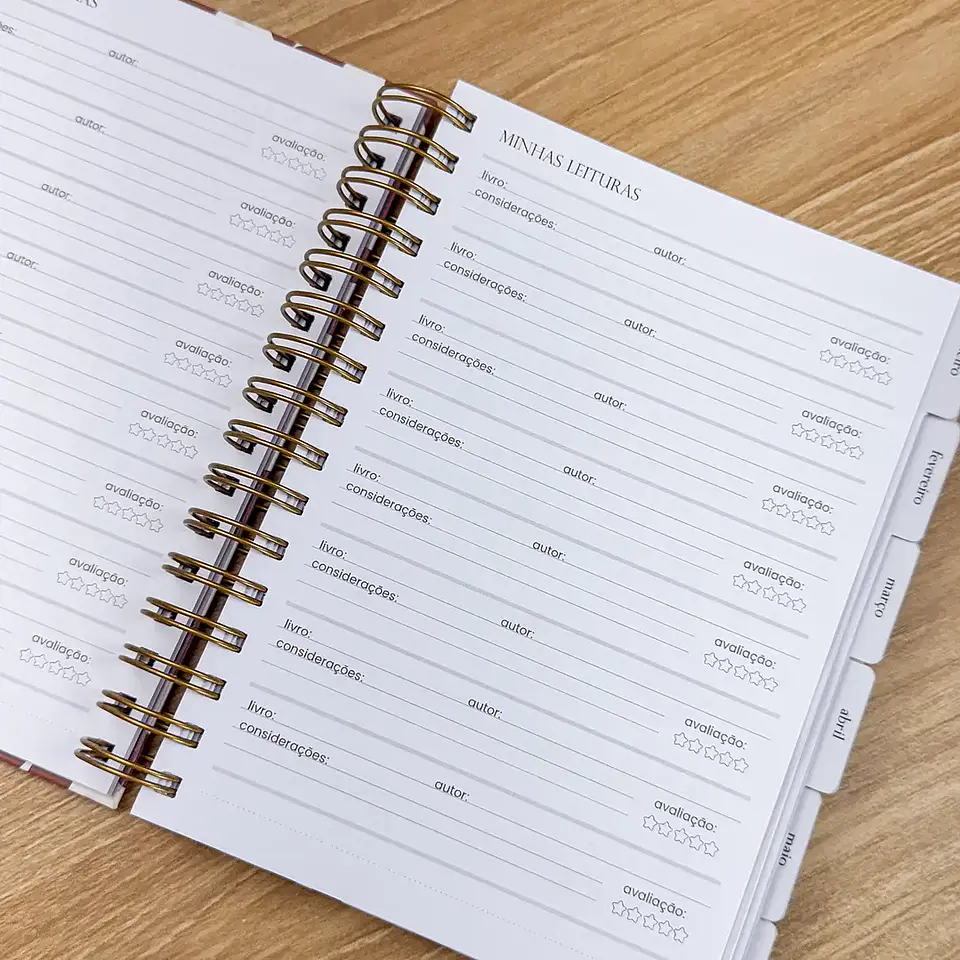 Arquivo Planner A5 Neutro - G19 17