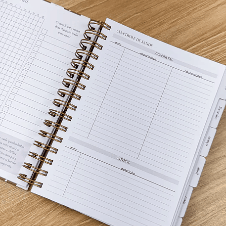 Arquivo Planner A5 Neutro - G19 21