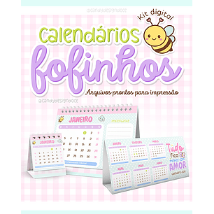 Arquivo Calendários Fofinhos 2026