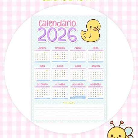 Arquivo Calendários Fofinhos 2026 7