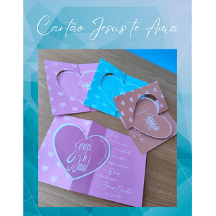 Arquivo Card Cartão Jesus Te Ama