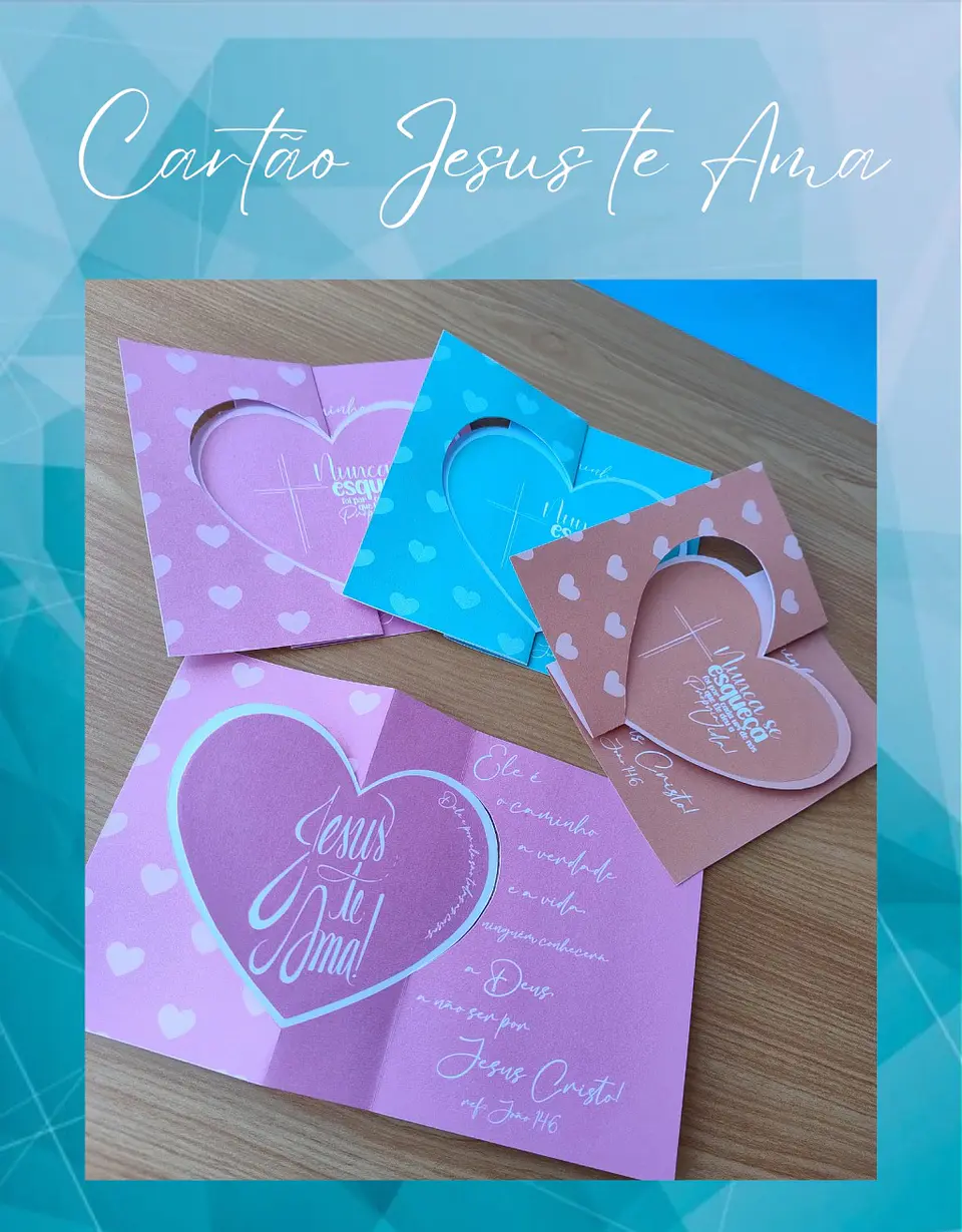Arquivo Card Cartão Jesus Te Ama 1