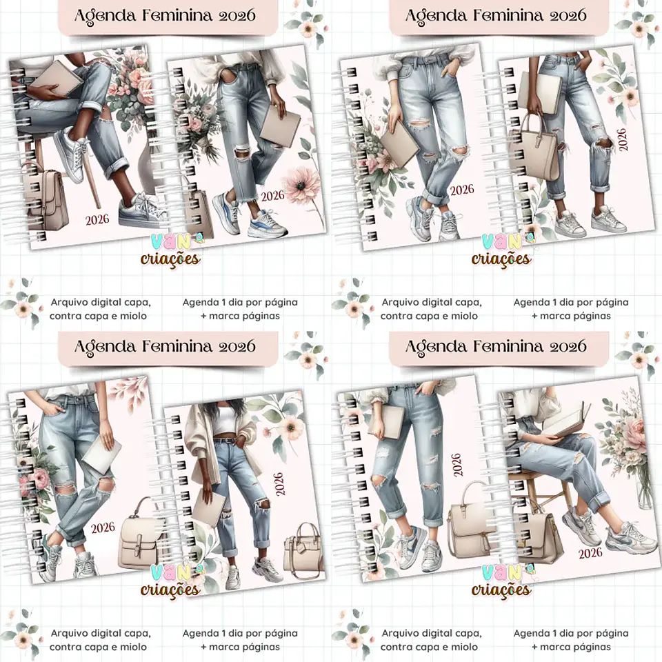 Arquivo Agenda Moderna - Van Criações 1