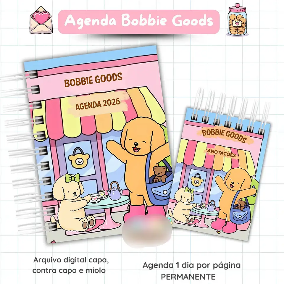 Arquivo Agenda Boobie Goods 2026 - Dat e Perm - VAN 6