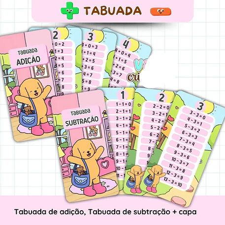 Arquivo Tabuada Bobbie Goods Adição e Subtração- VAN 3