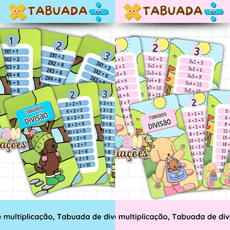 Arquivo Tabuada Bobbie Goods - VAN 2