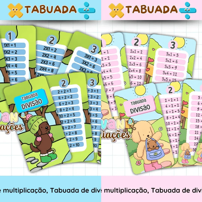 Arquivo Tabuada Bobbie Goods - VAN 2